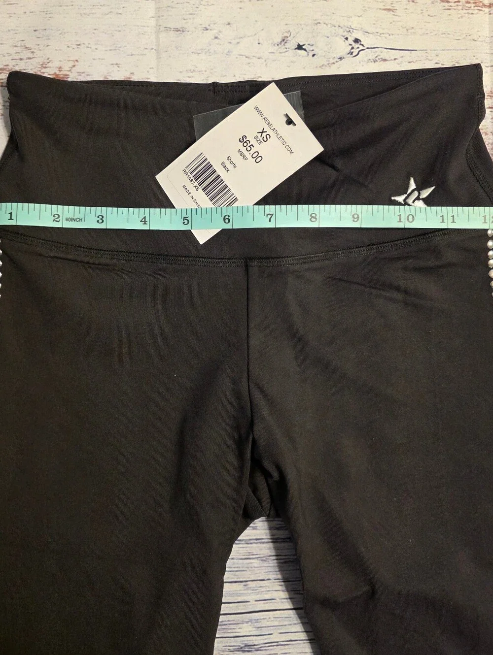 Rebel Athletic AXS High Rise Bike Shorts